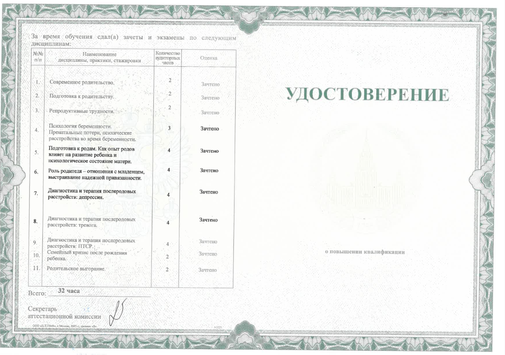 Сертификат 3